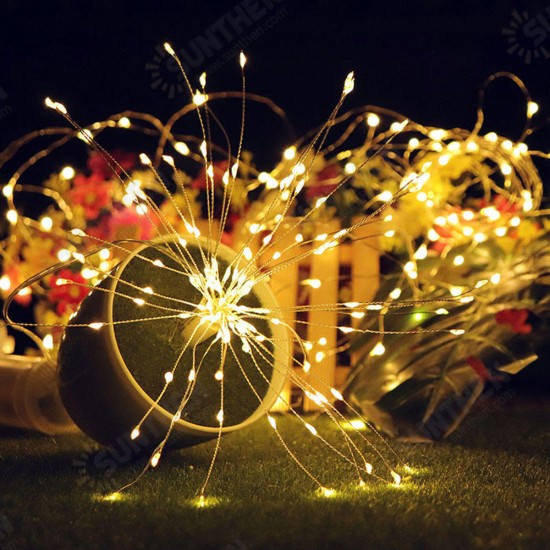 Battery Powered 100LED 8 Modes IP65 13 Keys Remote DIY Firework Fairy String Christmas Light Battery Powered 100LED 8 Modes IP65 13 Keys Remote DIY Firework Fairy String Christmas Light