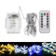 Battery Powered 104LED Umbrella String Light 8 Modes Garden Patio Parasol Fairy Lamp Party Decor