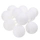 Battery Powered 10LED Cotton Ball String HoliDay Light Lamp for Wedding Valentine's Day Battery Powered 10LED Cotton Ball String HoliDay Light Lamp for Wedding Valentine's Day