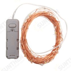 Battery Powered 10M 100LEDs Waterproof Copper Wire String Light For Wedding Party Decor Battery Powered 10M 100LEDs Waterproof Copper Wire String Light For Wedding Party Decor