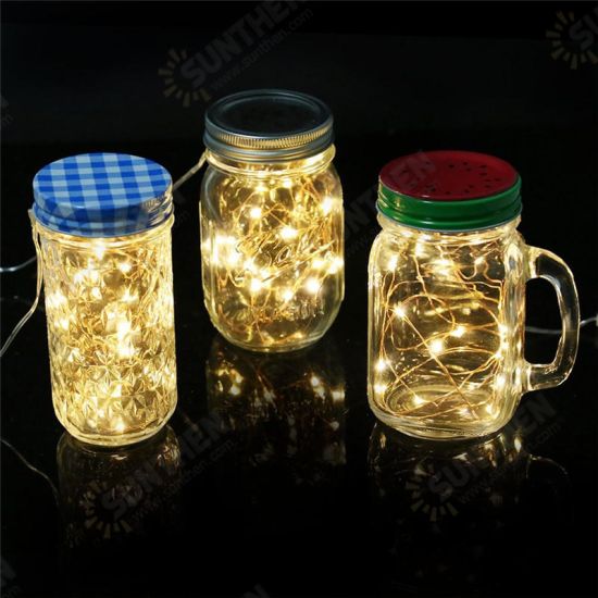 Battery Powered 10M 100LEDs Waterproof Copper Wire String Light For Wedding Party Decor