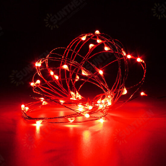 Battery Powered 10M 100LEDs Waterproof Copper Wire Fairy String Light for Christmas +Remote Control Christmas Decorations Clearance Christmas Lights