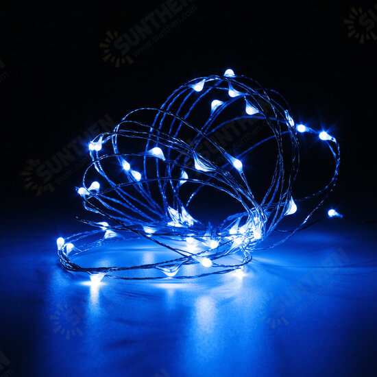 Battery Powered 10M 100LEDs Waterproof Copper Wire Fairy String Light for Christmas +Remote Control Christmas Decorations Clearance Christmas Lights