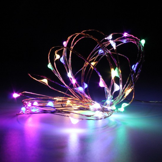 Battery Powered 10M 100LEDs Waterproof Copper Wire Fairy String Light for Christmas +Remote Control Christmas Decorations Clearance Christmas Lights