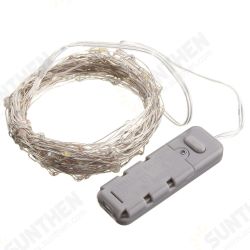 Battery Powered 10M 100LEDs Waterproof Silver Wire String Light For Wedding Party Decor Battery Powered 10M 100LEDs Waterproof Silver Wire String Light For Wedding Party Decor