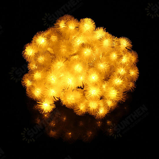 Battery Powered 10M 2.4W Snow Ball 80LED Holiday String Light Party Christmas Wedding Decor DC4.5V Battery Powered 10M 2.4W Snow Ball 80LED Holiday String Light Party Christmas Wedding Decor DC4.5V