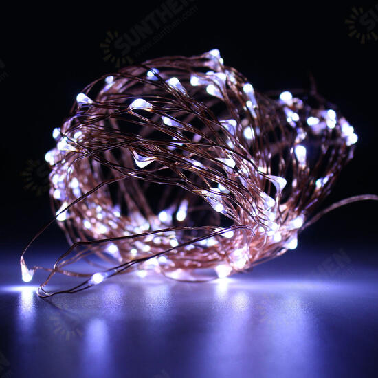Battery Powered 10M Waterproof Copper Wire Black Shell Fairy String Light For Christmas Wedding Battery Powered 10M Waterproof Copper Wire Black Shell Fairy String Light For Christmas Wedding