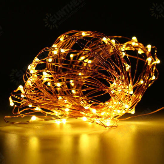 Battery Powered 10M Waterproof Copper Wire Black Shell Fairy String Light For Christmas Wedding Battery Powered 10M Waterproof Copper Wire Black Shell Fairy String Light For Christmas Wedding