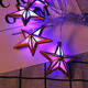 Battery Powered 10PCS Moon Star Shape Eid Ramadan LED String Light Indoor Home Party Decor