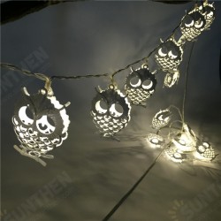 Battery Powered 1.2M 10LEDs Owl Shaped Indoor Fairy String Light For Halloween Christmas Battery Powered 1.2M 10LEDs Owl Shaped Indoor Fairy String Light For Halloween Christmas