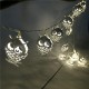 Battery Powered 1.2M 10LEDs Owl Shaped Indoor Fairy String Light For Halloween Christmas