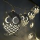 Battery Powered 1.2M 10LEDs Owl Shaped Indoor Fairy String Light For Halloween Christmas