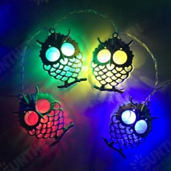 Battery Powered 1.2M 10LEDs Owl Shaped Indoor Fairy String Light For Halloween Christmas Battery Powered 1.2M 10LEDs Owl Shaped Indoor Fairy String Light For Halloween Christmas