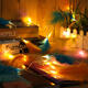 Battery Powered 1.2M 2.2M Colorful Feather Shaped Warm White Indoor Fairy String Light For Christmas