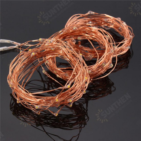Battery Powered 12M Waterproof Copper Wire Fairy String Light For Christmas Holiday Party Decor Battery Powered 12M Waterproof Copper Wire Fairy String Light For Christmas Holiday Party Decor