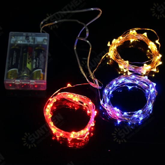 Battery Powered 12M Waterproof Copper Wire Fairy String Light For Christmas Holiday Party Decor Battery Powered 12M Waterproof Copper Wire Fairy String Light For Christmas Holiday Party Decor