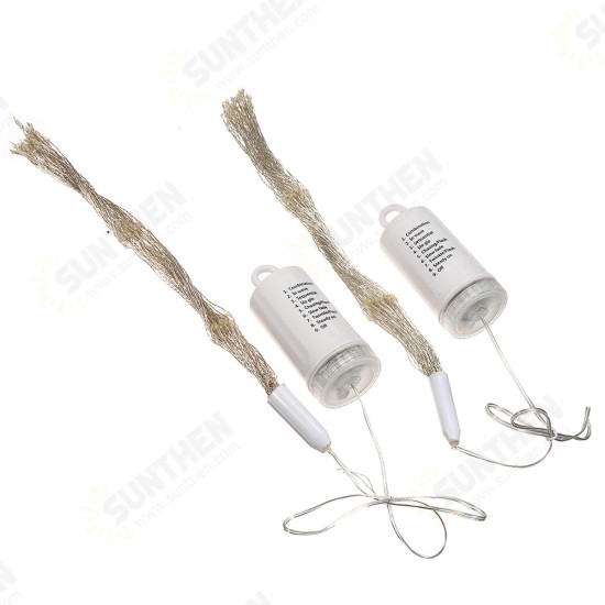 Battery Powered 150/180LED 8 Modes DIY Firework String Christmas Light with 13 Keys Remote Control Battery Powered 150/180LED 8 Modes DIY Firework String Christmas Light with 13 Keys Remote Control