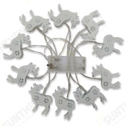 Battery Powered 1.65M 10LEDs Elk Shape Warm White Indoor Night Mood Fairy String Light For Christmas Battery Powered 1.65M 10LEDs Elk Shape Warm White Indoor Night Mood Fairy String Light For Christmas