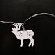 Battery Powered 1.65M 10LEDs Elk Shape Warm White Indoor Night Mood Fairy String Light For Christmas Battery Powered 1.65M 10LEDs Elk Shape Warm White Indoor Night Mood Fairy String Light For Christmas