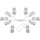 Battery Powered 1.65M Islam Eid Mubarak Ramadan Sliver Palace 10LED Fairy String Light Indoor Home Decor Battery Powered 1.65M Islam Eid Mubarak Ramadan Sliver Palace 10LED Fairy String Light Indoor Home Decor