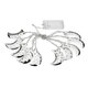 Battery Powered 1.6M Sliver Moon Shape LED Holiday Decorated Holiday String Light for Christmas DC3V Battery Powered 1.6M Sliver Moon Shape LED Holiday Decorated Holiday String Light for Christmas DC3V