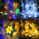 Battery Powered 1.8M 0.3W 10LED Wooden Star Shape Fairy String Light for Christmas Party Decor DC3V Battery Powered 1.8M 0.3W 10LED Wooden Star Shape Fairy String Light for Christmas Party Decor DC3V