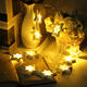 Battery Powered 1.8M 0.3W 10LED Wooden Star Shape Fairy String Light for Christmas Party Decor DC3V Battery Powered 1.8M 0.3W 10LED Wooden Star Shape Fairy String Light for Christmas Party Decor DC3V