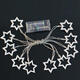 Battery Powered 1.8M 0.3W 10LED Wooden Star Shape Fairy String Light for Christmas Party Decor DC3V Battery Powered 1.8M 0.3W 10LED Wooden Star Shape Fairy String Light for Christmas Party Decor DC3V