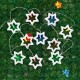 Battery Powered 1.8M 0.3W 10LED Wooden Star Shape Fairy String Light for Christmas Party Decor DC3V Battery Powered 1.8M 0.3W 10LED Wooden Star Shape Fairy String Light for Christmas Party Decor DC3V