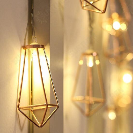 Battery Powered 1.8M 10LEDs Diamond Shaped Warm White Outdoor Fairy String Light For Christmas Battery Powered 1.8M 10LEDs Diamond Shaped Warm White Outdoor Fairy String Light For Christmas