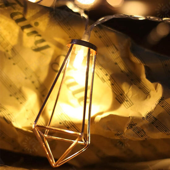 Battery Powered 1.8M 10LEDs Diamond Shaped Warm White Outdoor Fairy String Light For Christmas Battery Powered 1.8M 10LEDs Diamond Shaped Warm White Outdoor Fairy String Light For Christmas