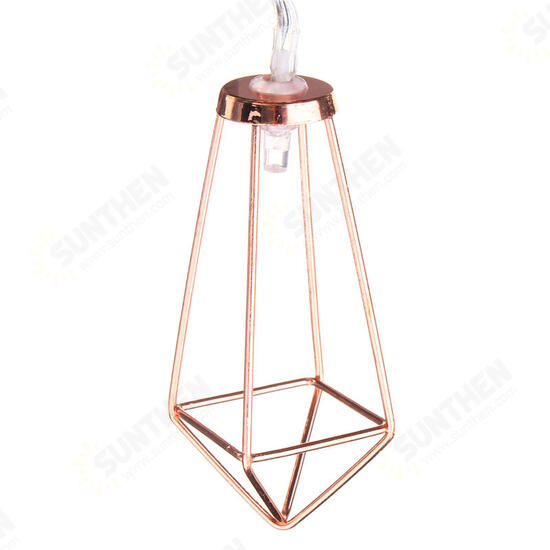 Battery Powered 1.8M 10LEDs Diamond Shaped Warm White Outdoor Fairy String Light For Christmas Battery Powered 1.8M 10LEDs Diamond Shaped Warm White Outdoor Fairy String Light For Christmas
