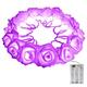 Battery Powered 20LEDs Red Purple Rose Flower Indoor Fairy String Light for Christmas Wedding Patio Battery Powered 20LEDs Red Purple Rose Flower Indoor Fairy String Light for Christmas Wedding Patio