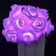 Battery Powered 20LEDs Red Purple Rose Flower Indoor Fairy String Light for Christmas Wedding Patio