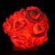 Battery Powered 20LEDs Red Purple Rose Flower Indoor Fairy String Light for Christmas Wedding Patio