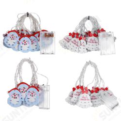 Battery Powered 2M 3M Santa Claus Christmas Bell LED Decorative Tree Fairy String Light for Festival Party Battery Powered 2M 3M Santa Claus Christmas Bell LED Decorative Tree Fairy String Light for Festival Party