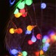 Battery Powered 3M 5M Round Shaped Fairy String Light for Patio Christmas Wedding DC4.5V