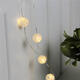 Battery Powered 3M Crack Ball 30 LED String Fairy Light for Christmas Party Wedding Decoration