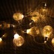 Battery Powered 4M 20LED Light Bulb String Light Romantic Christmas Holiday Party Decoration Battery Powered 4M 20LED Light Bulb String Light Romantic Christmas Holiday Party Decoration