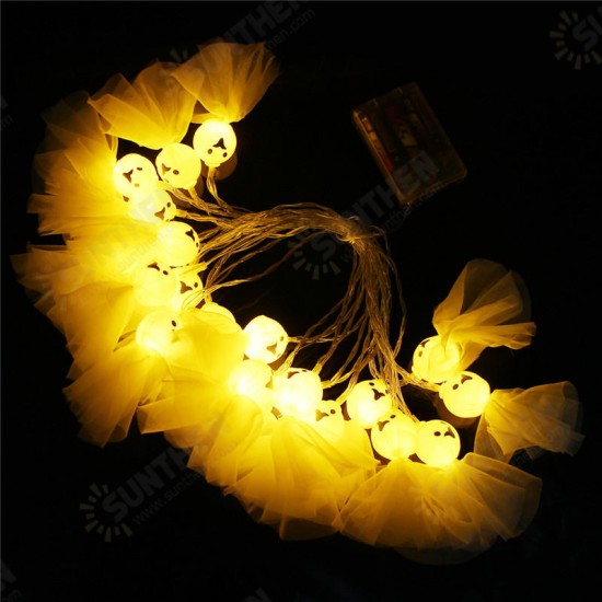 Battery Powered 5.35M 20LEDs Sunny Dolls Shaped Waterproof Warm White String Light For Christmas Battery Powered 5.35M 20LEDs Sunny Dolls Shaped Waterproof Warm White String Light For Christmas