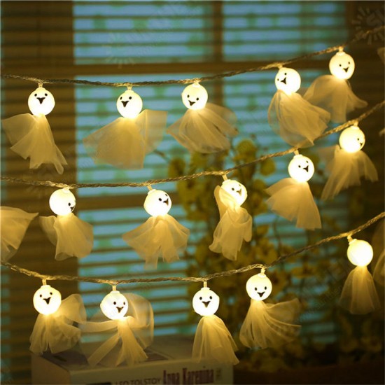 Battery Powered 5.35M 20LEDs Sunny Dolls Shaped Waterproof Warm White String Light For Christmas Battery Powered 5.35M 20LEDs Sunny Dolls Shaped Waterproof Warm White String Light For Christmas