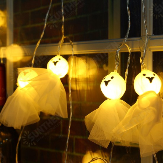 Battery Powered 5.35M 20LEDs Sunny Dolls Shaped Waterproof Warm White String Light For Christmas Battery Powered 5.35M 20LEDs Sunny Dolls Shaped Waterproof Warm White String Light For Christmas