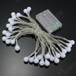 Battery Powered 5M 30 LED Ball Fairy String Light Outdoor Christmas Wedding Xmas Party Decor Battery Powered 5M 30 LED Ball Fairy String Light Outdoor Christmas Wedding Xmas Party Decor