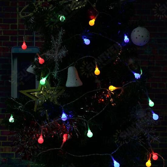 Battery Powered 5M 30 LED Ball Fairy String Light Outdoor Christmas Wedding Xmas Party Decor Battery Powered 5M 30 LED Ball Fairy String Light Outdoor Christmas Wedding Xmas Party Decor