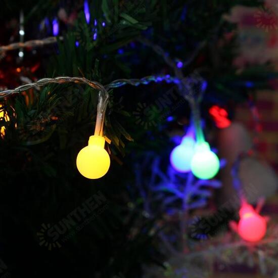 Battery Powered 5M 30 LED Ball Fairy String Light Outdoor Christmas Wedding Xmas Party Decor Battery Powered 5M 30 LED Ball Fairy String Light Outdoor Christmas Wedding Xmas Party Decor
