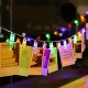 Battery Powered 5M 40LEDs 8 Modes Picture Display Clip Fairy String Light With Remote for Christmas Battery Powered 5M 40LEDs 8 Modes Picture Display Clip Fairy String Light With Remote for Christmas