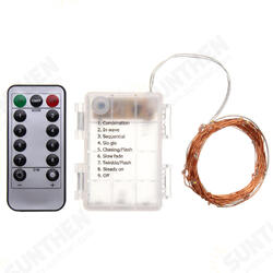 Battery Powered 5M 50LEDs Waterproof Copper Wire Fairy String Light for Christmas +Remote Control Battery Powered 5M 50LEDs Waterproof Copper Wire Fairy String Light for Christmas +Remote Control