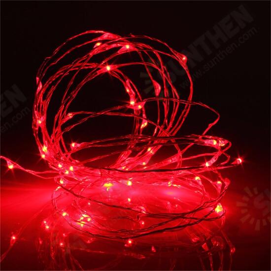 Battery Powered 5M 50LEDs Waterproof Silver Wire Fairy String Light for Christmas +Remote Control Battery Powered 5M 50LEDs Waterproof Silver Wire Fairy String Light for Christmas +Remote Control