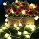 Battery Powered 6M 40LEDs Globe Ball Fairy String Lights for Christmas Patio Battery Powered 6M 40LEDs Globe Ball Fairy String Lights for Christmas Patio