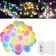 Battery Powered 6M 40LEDs Globe Ball Fairy String Lights for Christmas Patio